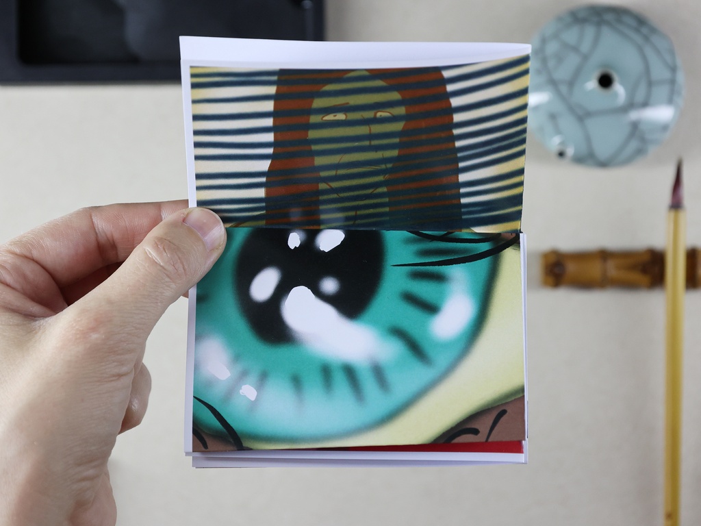 Artist sketchbook | Printable Mini Zine No. 8