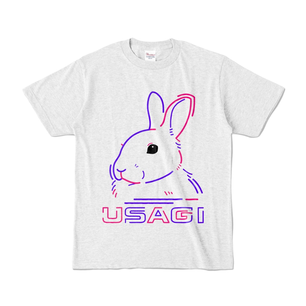 うさぎTシャツ（顔でかめ）
