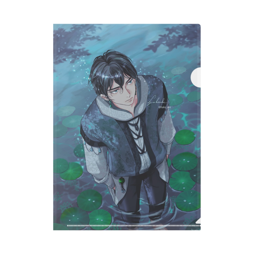 A4クリアファイル 梅雨の神様