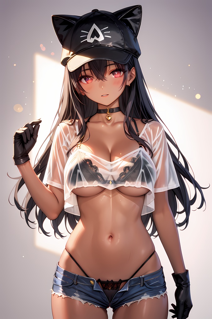 褐色美少女 #001