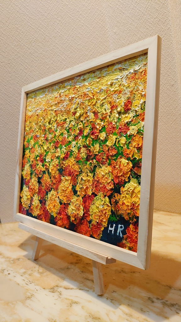 油絵 マリーゴールド畑 - arashi1783 - BOOTH