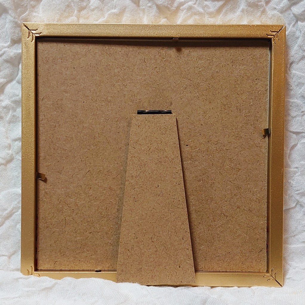 油絵 ミニ絵画【太陽と赤富士】