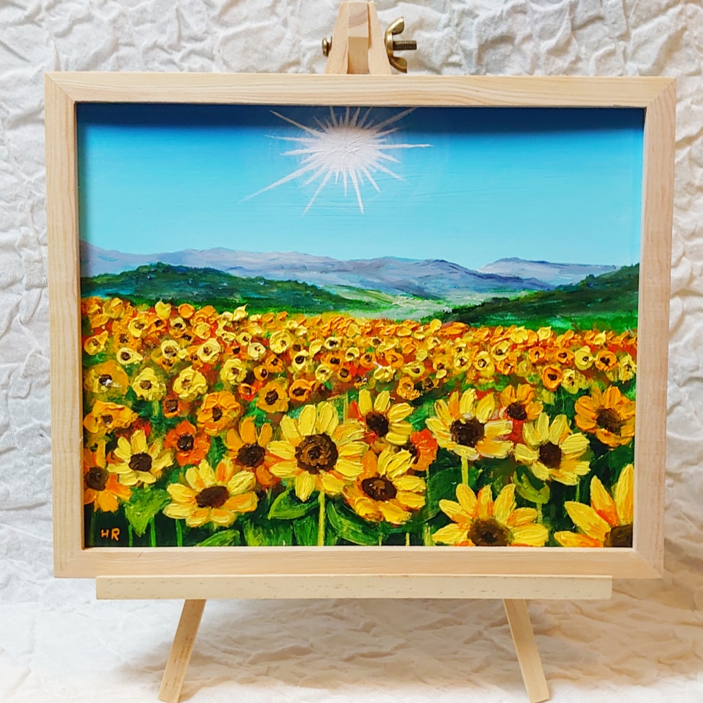 油絵 絵画【夏の風景】 - arashi1783 - BOOTH