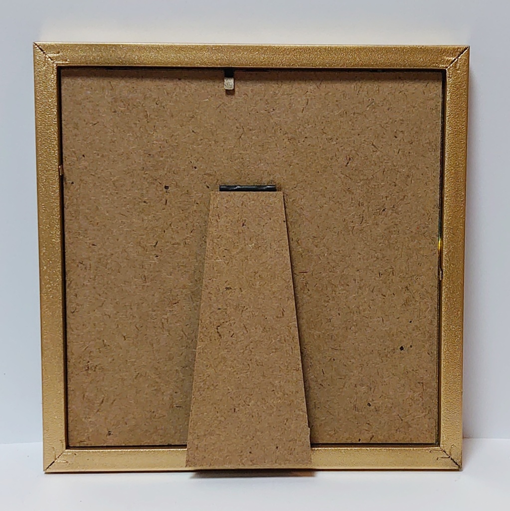 油絵 ミニ絵画【レインボーローズ】