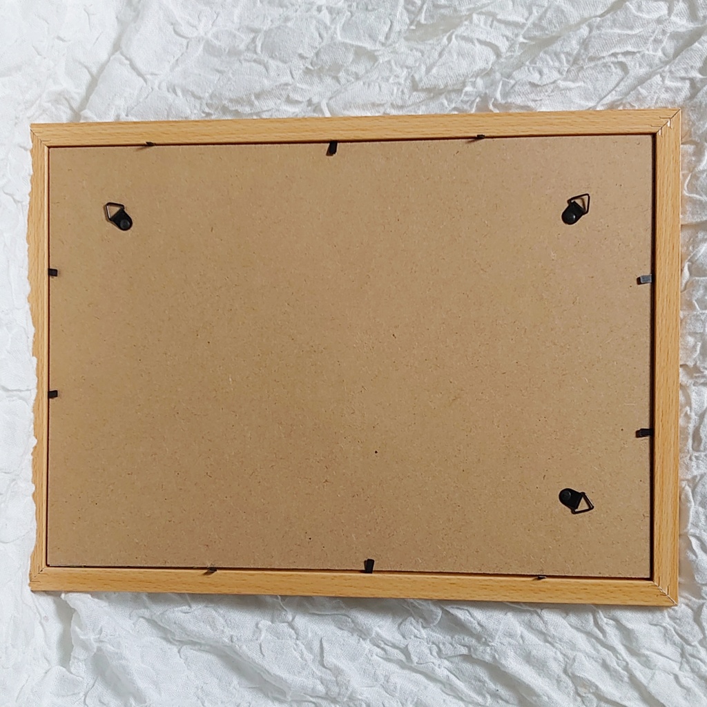 油絵 絵画 海のひまわり畑【B4】