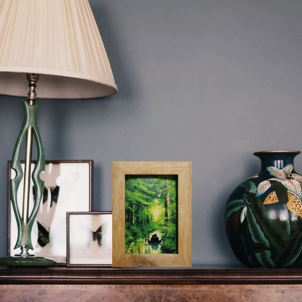 ポスターカード【緑の小舟に乗った恋人たち】