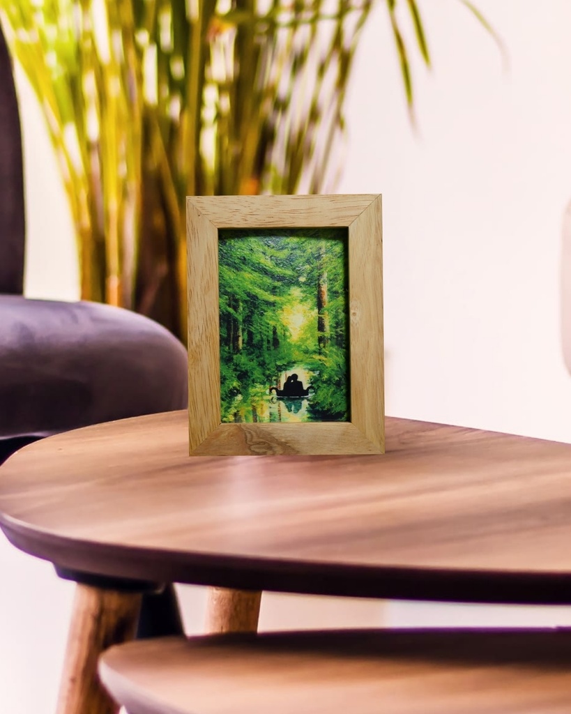 ポスターカード【緑の小舟に乗った恋人たち】