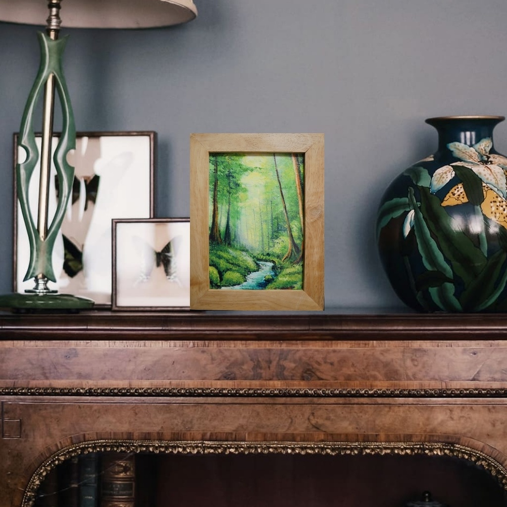 アートポスターカード【新緑の渓谷】