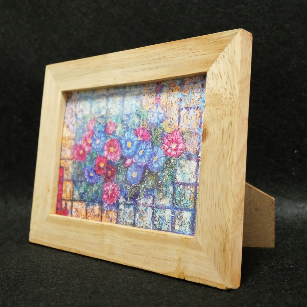 ポスターカード【朝顔】