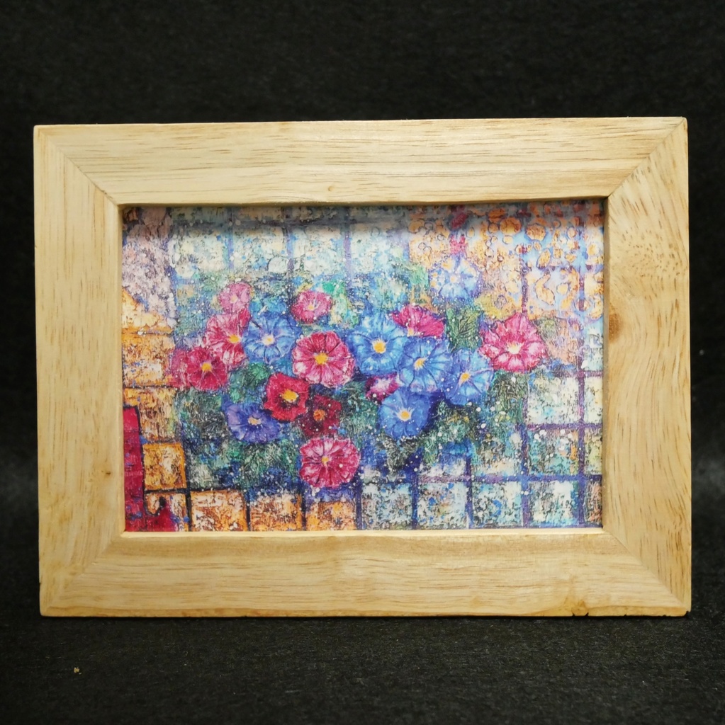 ポスターカード【朝顔】