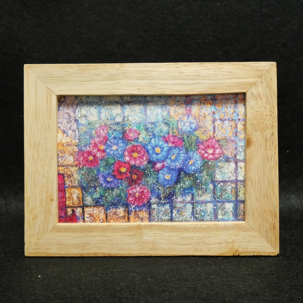 ポスターカード【朝顔】