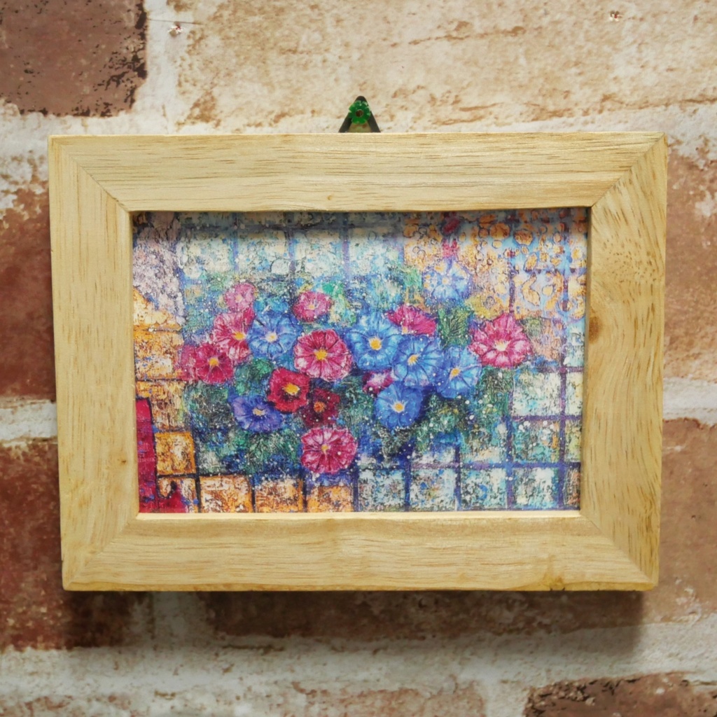 ポスターカード【朝顔】