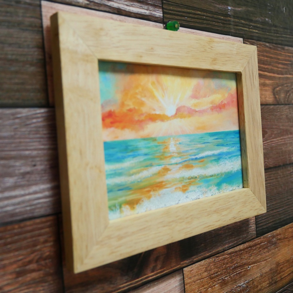 ポスターカード【太陽の海】