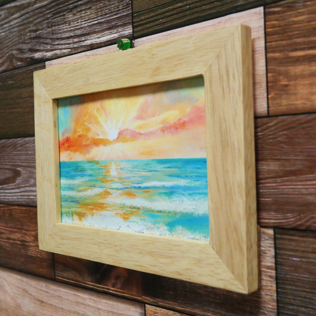 ポスターカード【太陽の海】