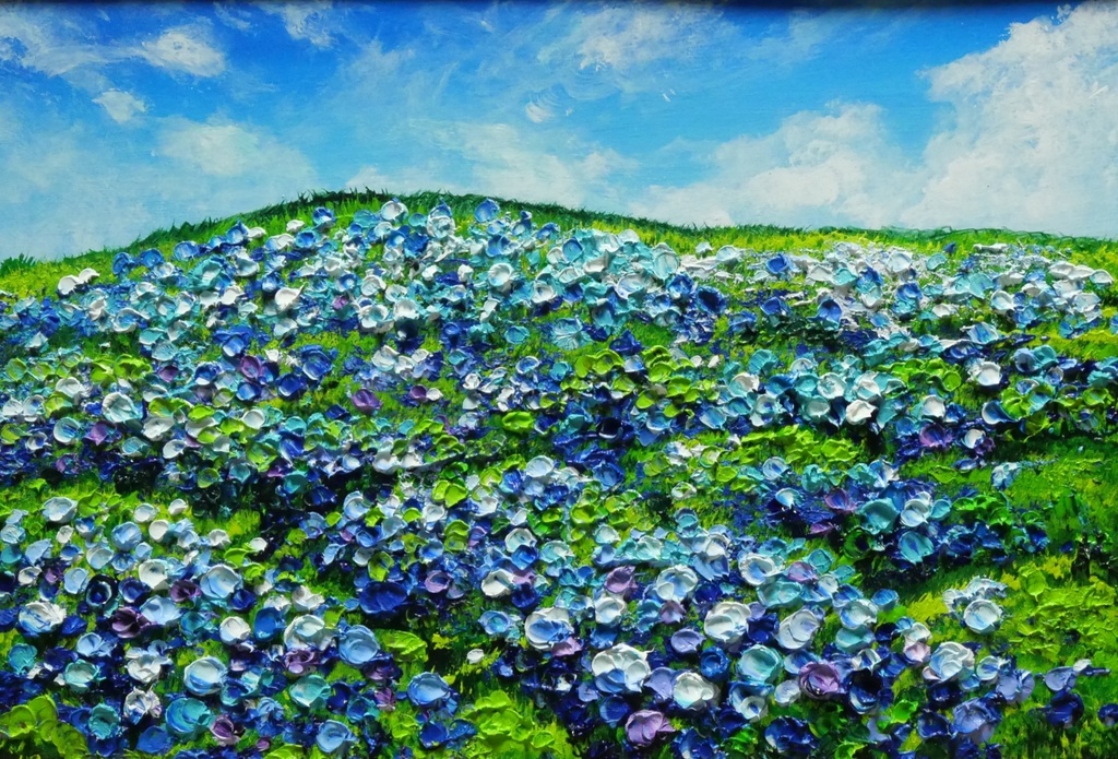 ポスターカード【紫陽花の丘】