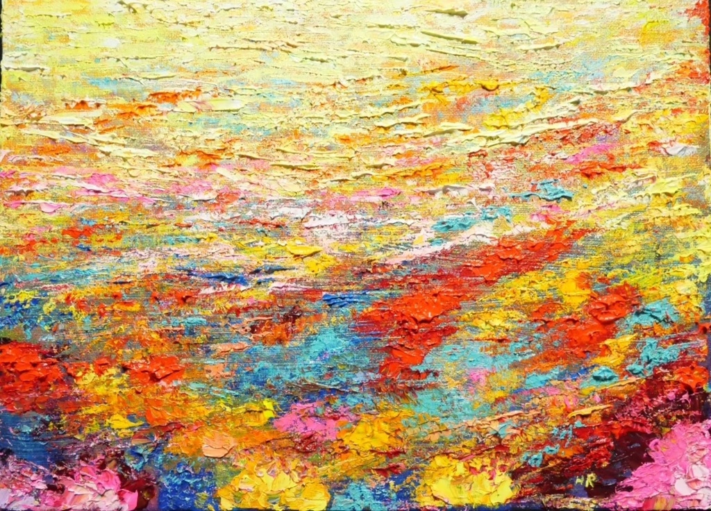 ポスターカード【flower garden】