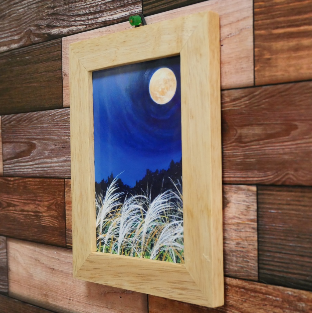 ポスターカード【十五夜の黄金の月】