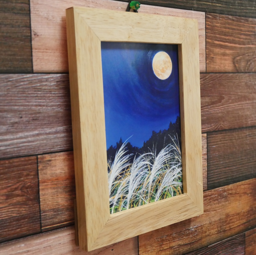 ポスターカード【十五夜の黄金の月】