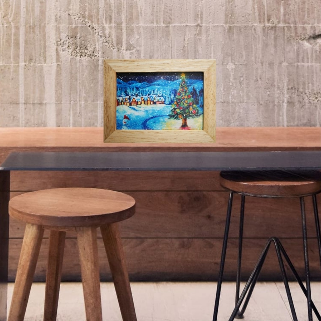 ポスターカード【クリスマス村】