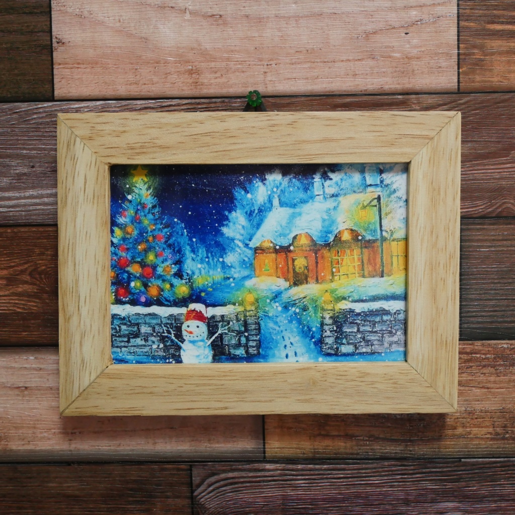 ポスターカード【クリスマスの夜】