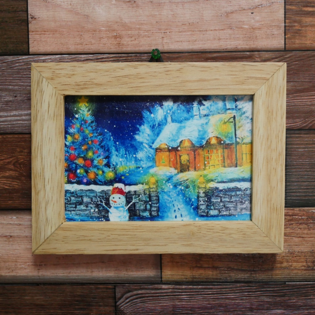 ポスターカード【クリスマスの夜】