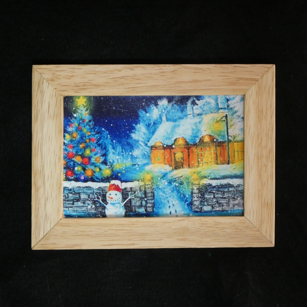 ポスターカード【クリスマスの夜】