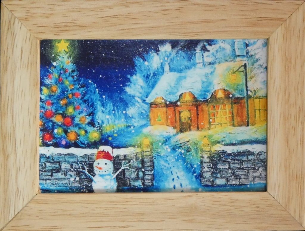 ポスターカード【クリスマスの夜】