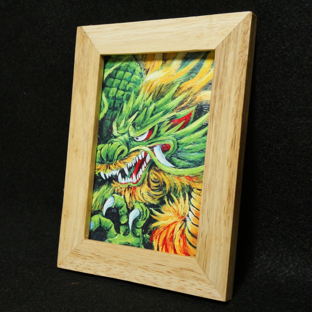 ポスターカード【緑龍】