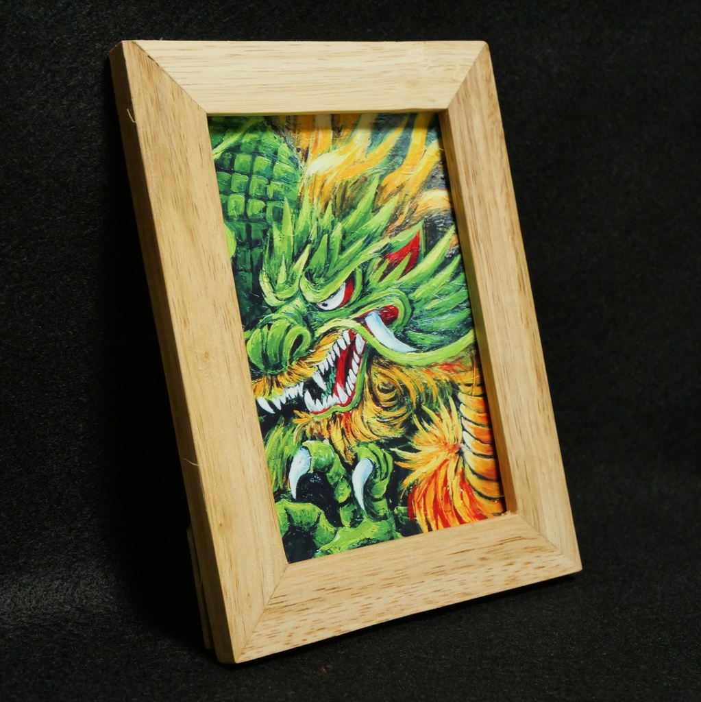 ポスターカード【緑龍】