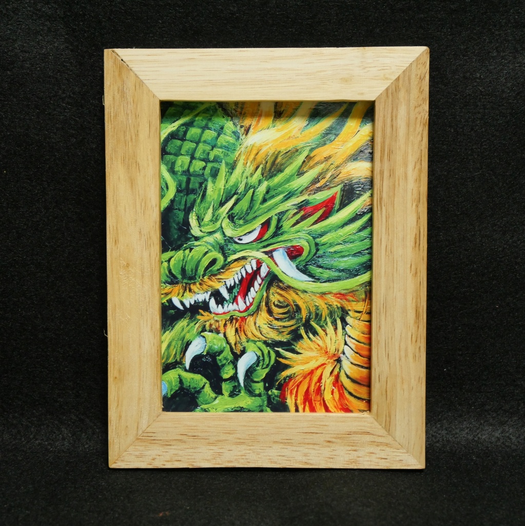 ポスターカード【緑龍】