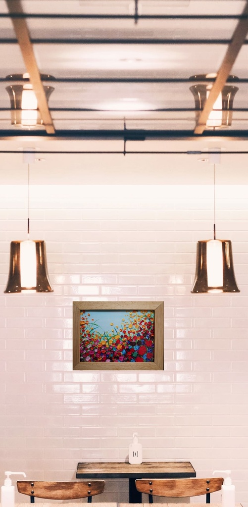 ポスターカード2L【野生のお花畑】