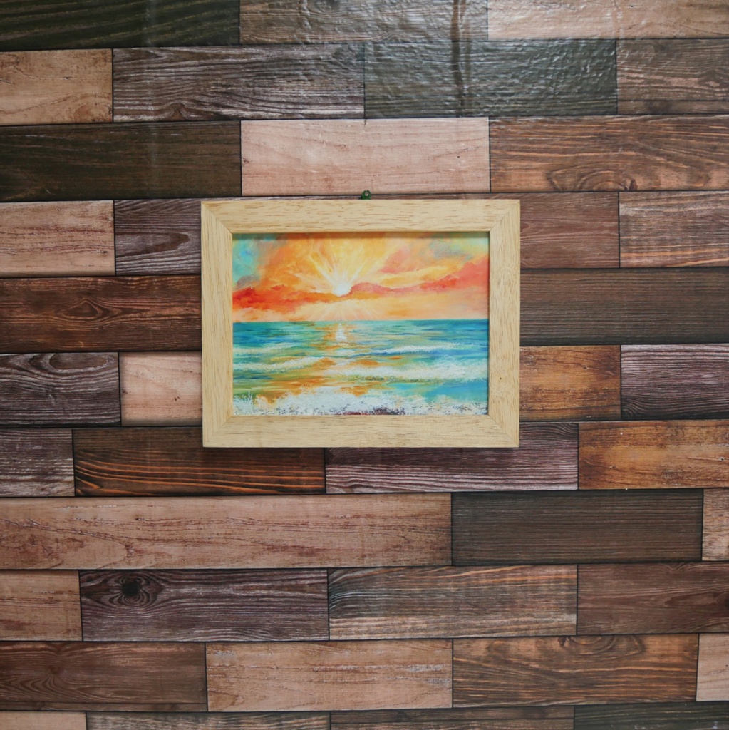 ポスターカード2L【太陽の海】