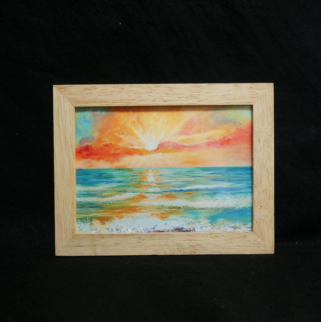 ポスターカード2L【太陽の海】