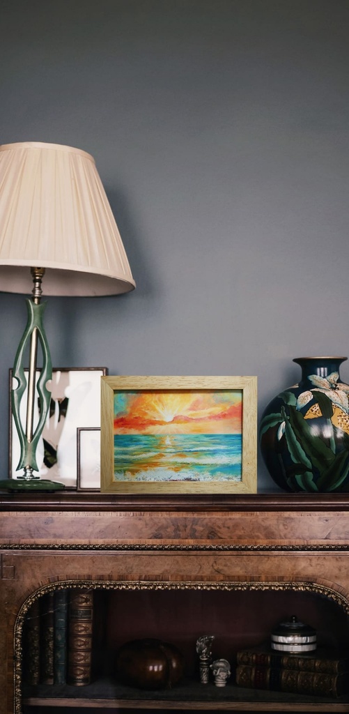 ポスターカード2L【太陽の海】