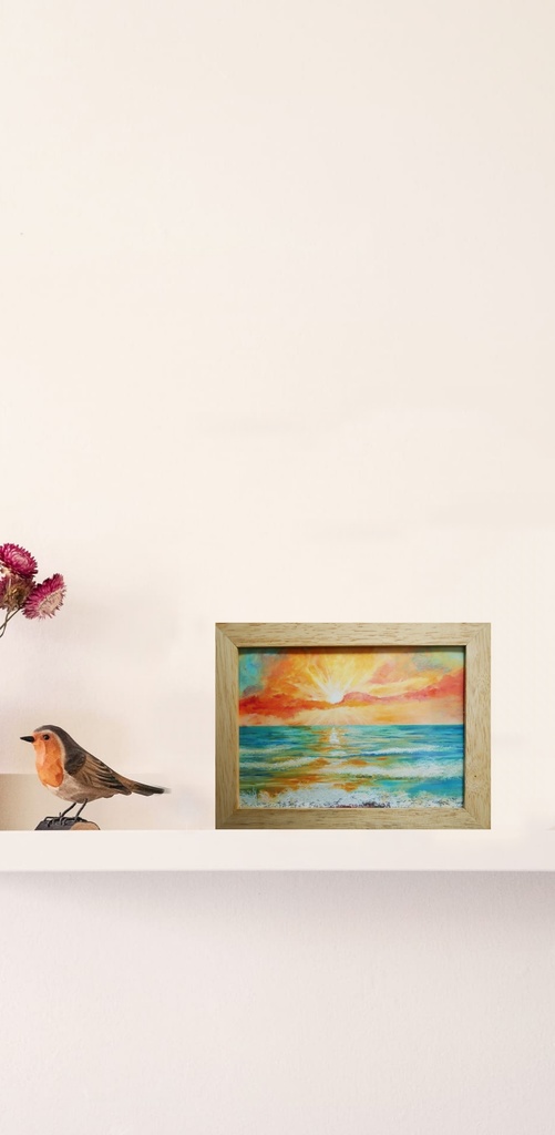 ポスターカード2L【太陽の海】