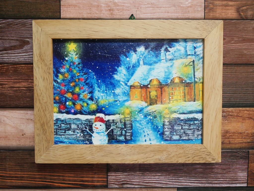 ポスターカード2L【クリスマスの夜】