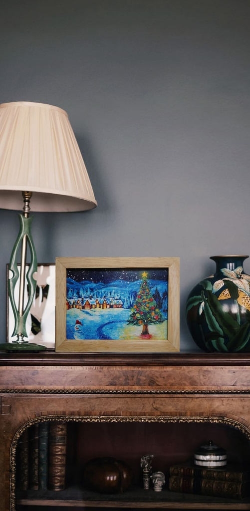 ポスターカード2L【クリスマス村】