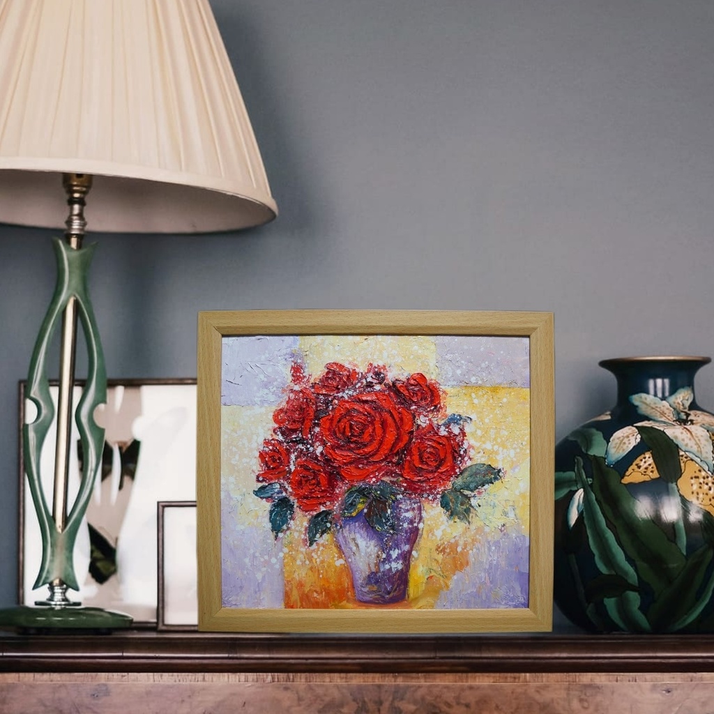 油絵 油彩 油彩画 絵 絵画 【Rose】