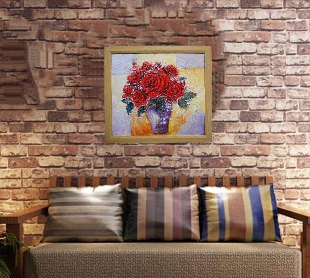 油絵 油彩 油彩画 絵 絵画 【Rose】