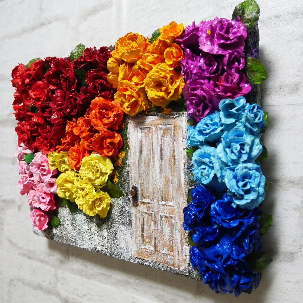 油絵 油彩 油彩画 絵画 絵【扉の先の世界】