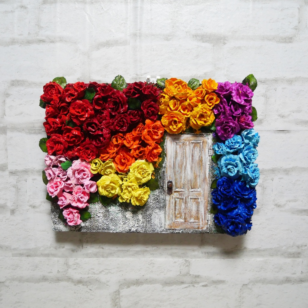 油絵 油彩 油彩画 絵画 絵【扉の先の世界】