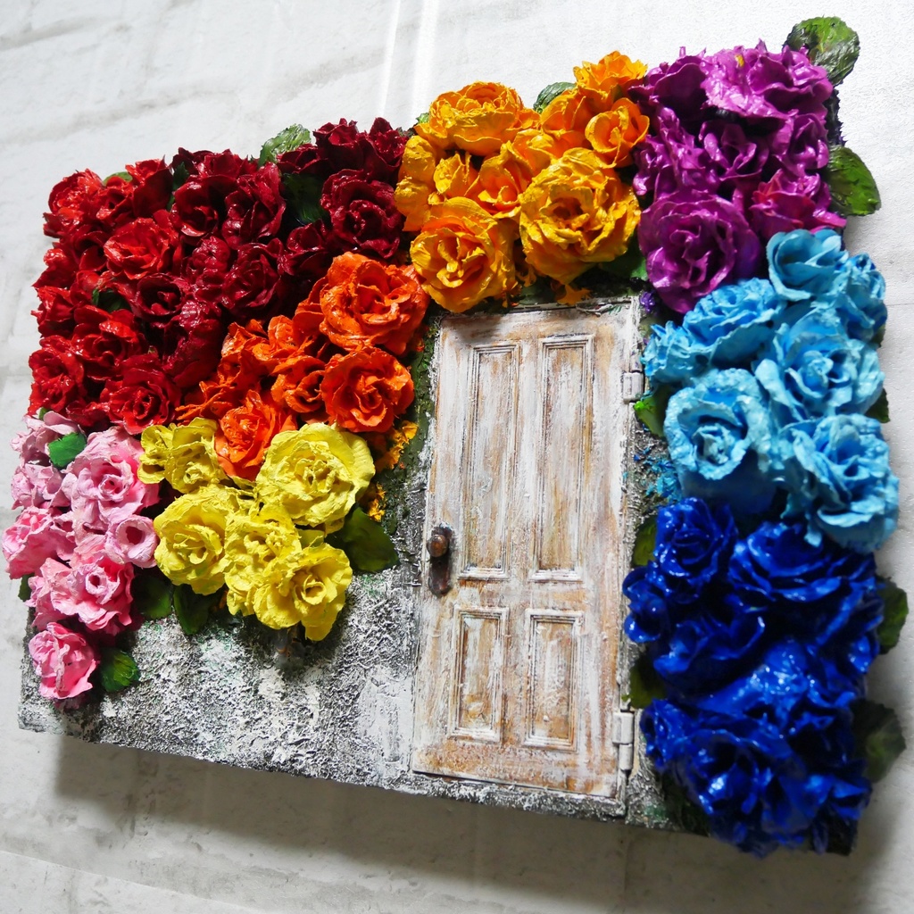 油絵 油彩 油彩画 絵画 絵【扉の先の世界】