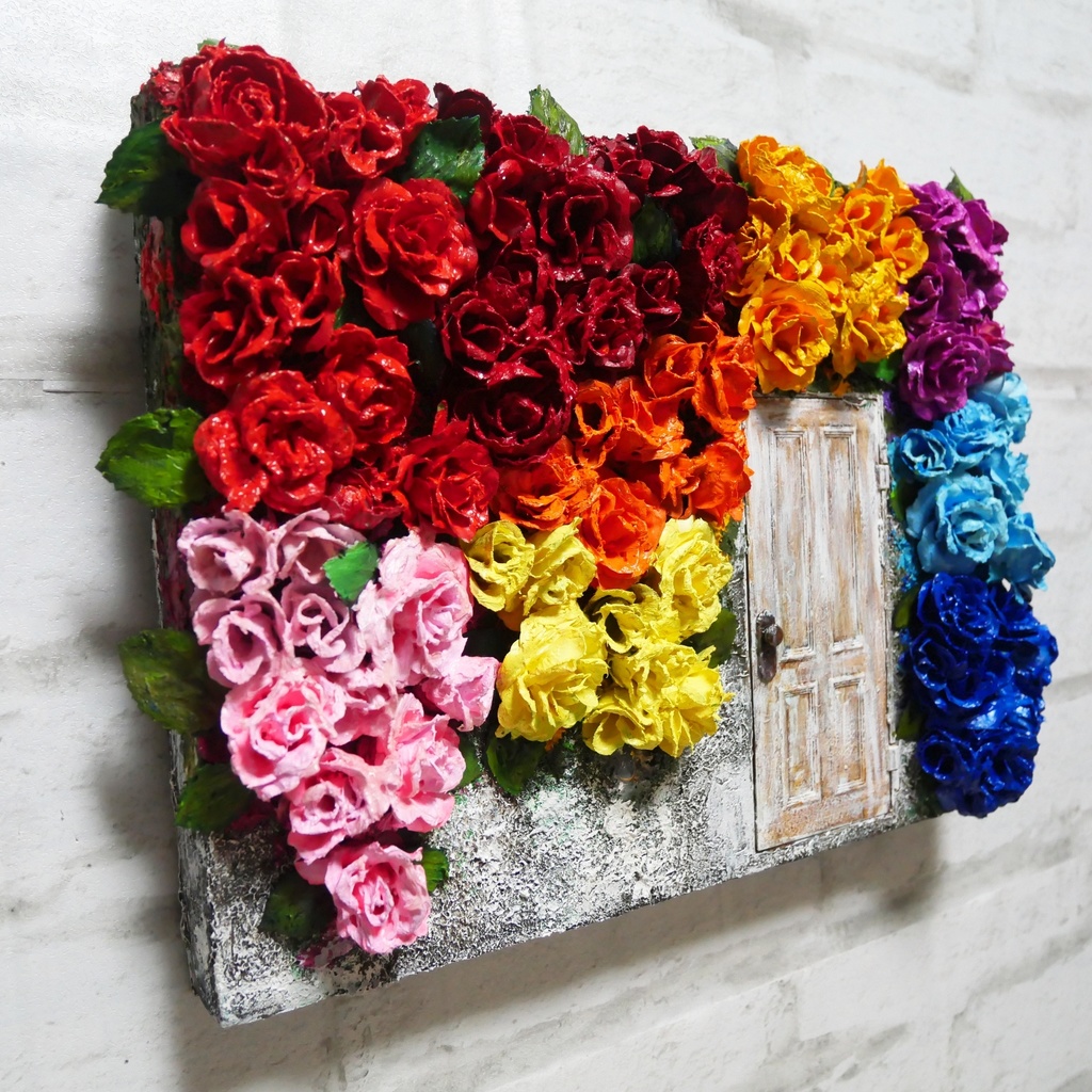 油絵 油彩 油彩画 絵画 絵【扉の先の世界】