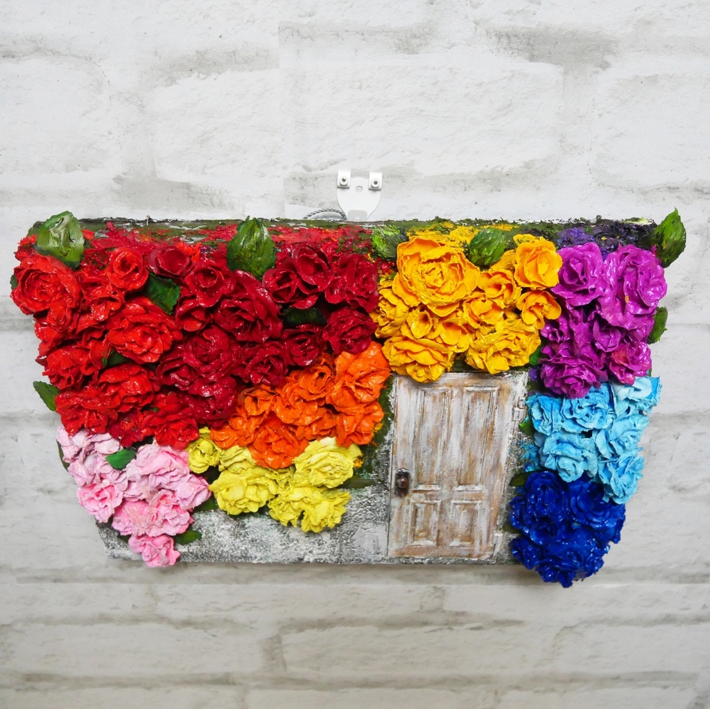 油絵 油彩 油彩画 絵画 絵【扉の先の世界】