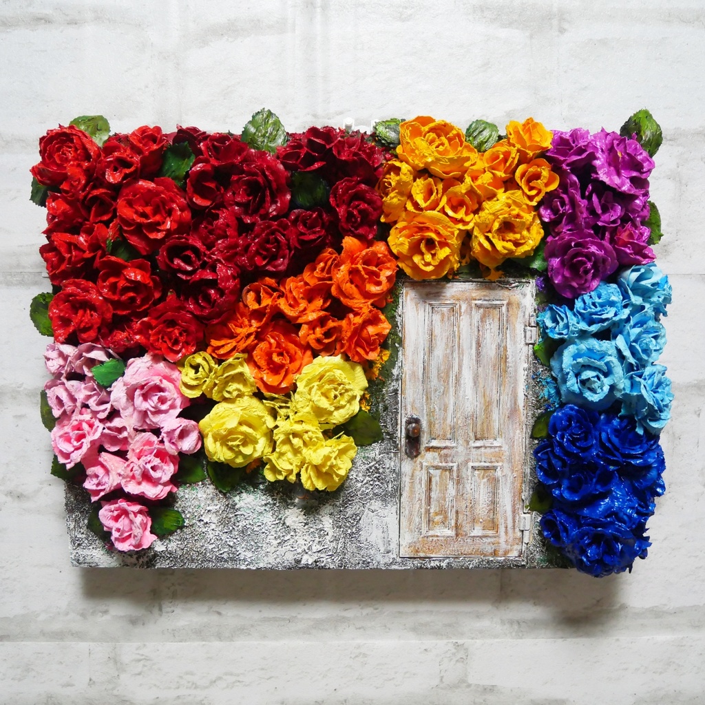 油絵 油彩 油彩画 絵画 絵【扉の先の世界】