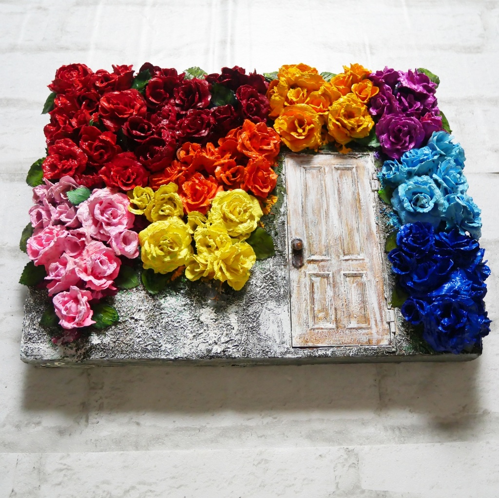 油絵 油彩 油彩画 絵画 絵【扉の先の世界】