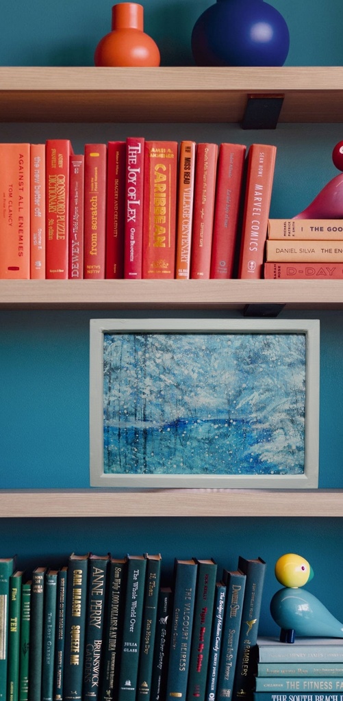 油絵油彩 油彩画 絵画 【白い池】