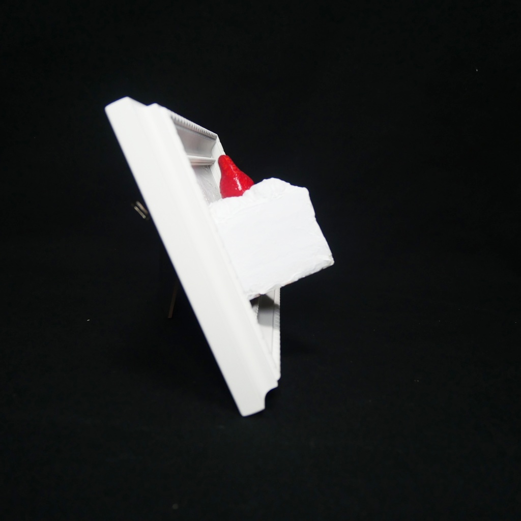 油絵 油彩 油彩画 絵 絵画 【飛び出すショートケーキ】