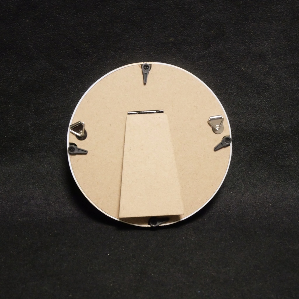 油絵 油彩 油彩画 絵 絵画 円形ミニ絵画 【赤富士】【金】