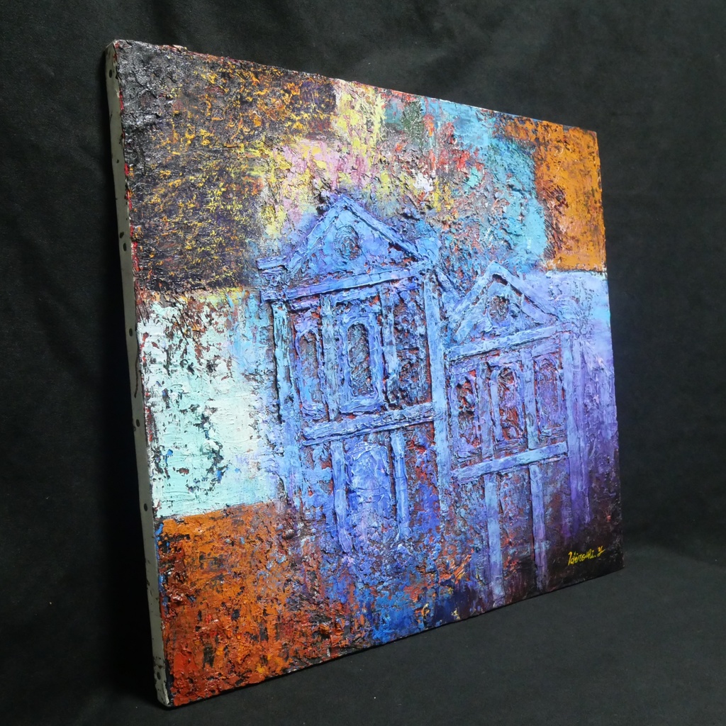 油絵 油彩 油彩画 絵 絵画 【まぼろし】